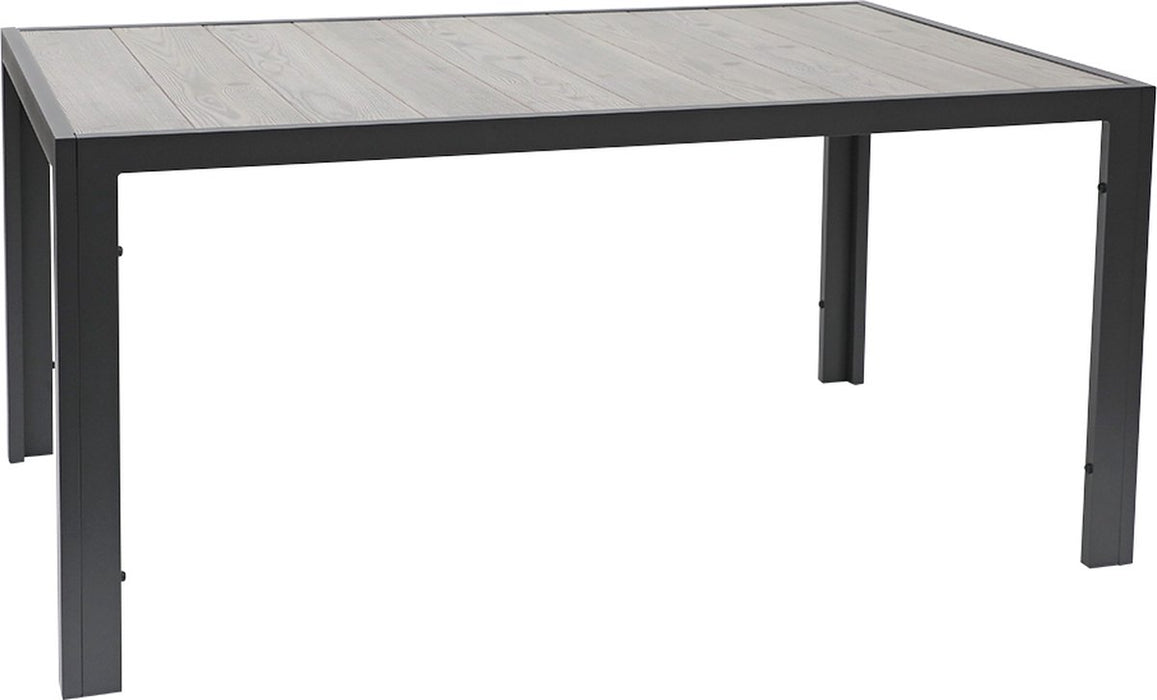 SenS-Line - Table de jardin Bergamo en céramique Deluxe 155 cm - Gris