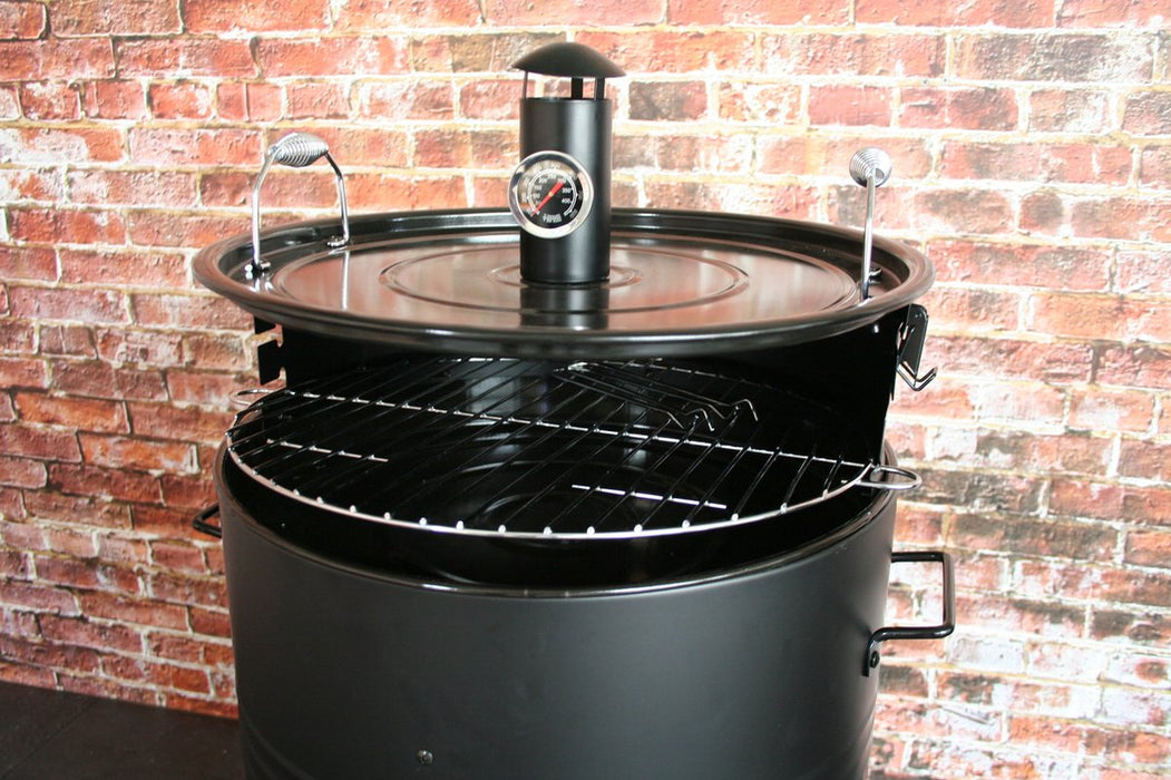 SensLine | Barbecue Baril XL | Métal enduit de poudre | 53x50x103 cm