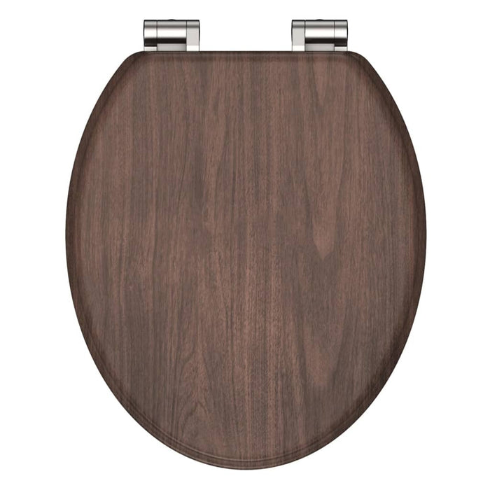 Schütte Toiletbril Soft-Close Dark Wood Mdf