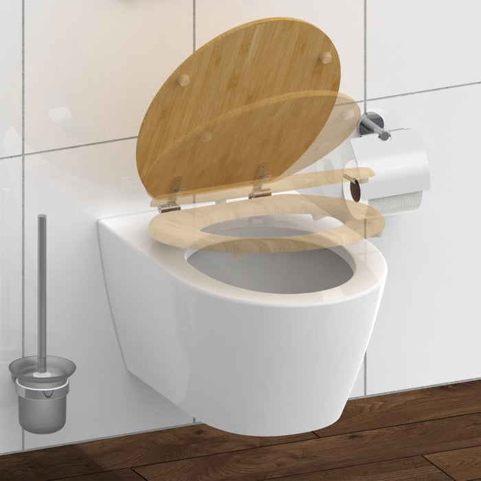 Schütte Toiletbril Soft-Close Dark Wood Mdf