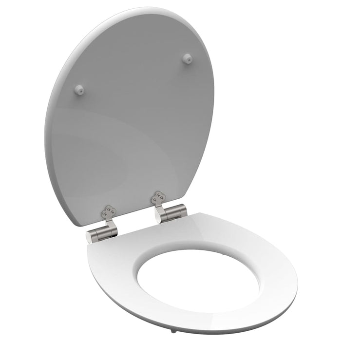 Schütte Toiletbril Met Soft-Close Poolside Mdf Hoogglans Lichtbruin