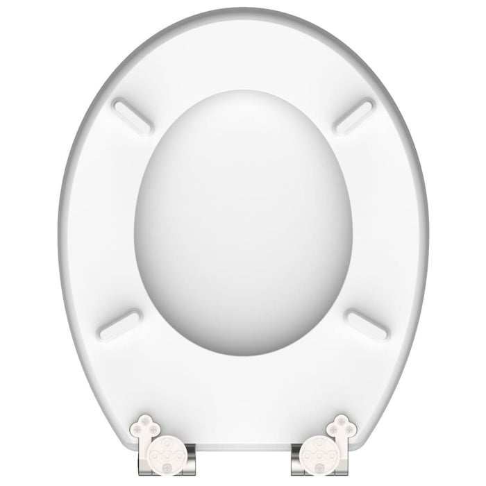 Schütte Toiletbril Met Soft-Close Poolside Mdf Hoogglans Lichtbruin