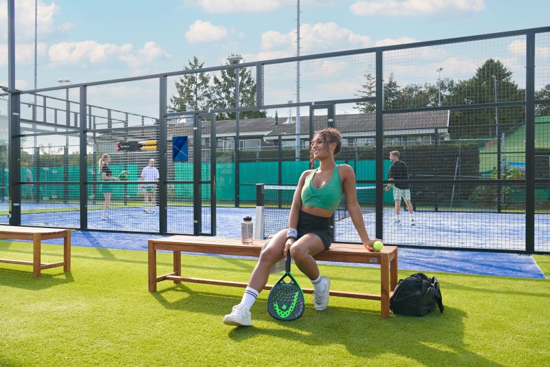 Gartenbank aus Teakholz Roland Garros (200 x 40 cm)