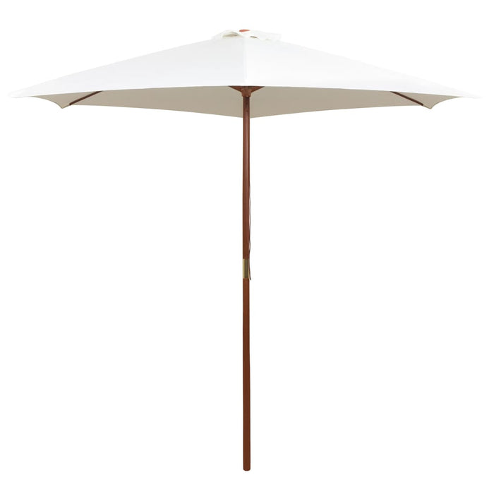 Parasol Met Houten Paal 270 Cm