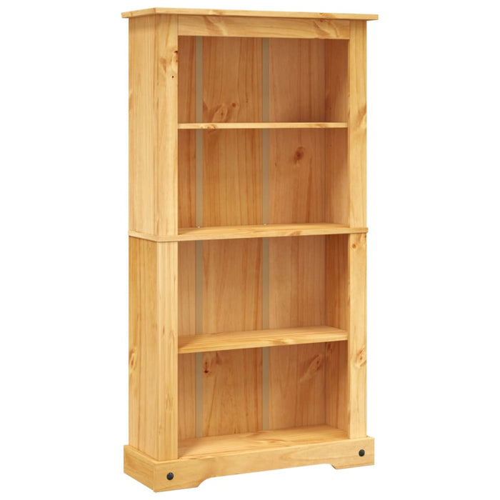 Boekenkast Grenenhout Met 4 Planken Corona-Stijl 81X29X