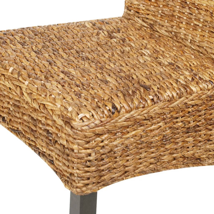 Eetkamerstoelen Abaca En Massief Mangohout