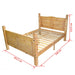 Bed Met Matras Mexicaans Grenenhout Corona-Stijl 160X200 Cm