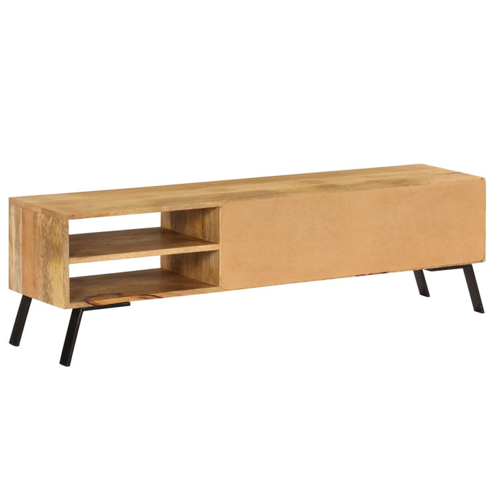 Tv-Meubel 140X30X40 Cm Massief Mangohout