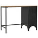 Bureau 100X50X76 Cm Massief Vurenhout En Staal