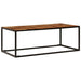 Salontafel 110X60X40 Cm Massief Acaciahout En Staal