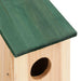 Vogelhuisjes 8 St 12X12X22 Cm Hout