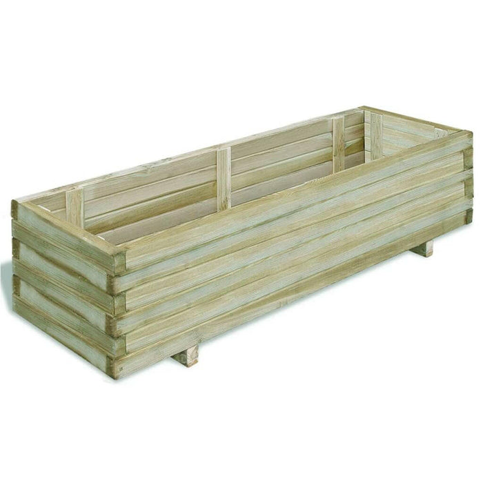 Plantenbak Verhoogd Rechthoekig 120X40X30 Cm Hout