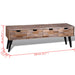 Tv-Meubel Met Vier Lades Gerecycled Teak