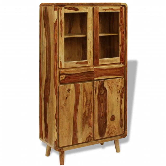 Dressoir 90X40X175 Cm Sheeshamhout