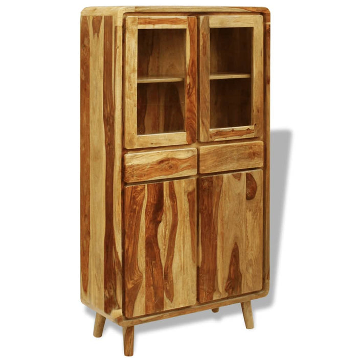 Dressoir 90X40X175 Cm Sheeshamhout