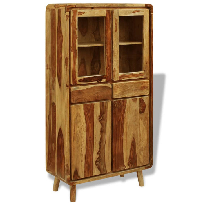 Dressoir 90X40X175 Cm Sheeshamhout