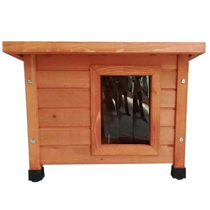 @Pet Kattenhok Voor Buiten 57X45X43 Cm Hout Bruin