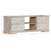 Tv-Meubel 120X30X40 Cm Massief Acaciahout