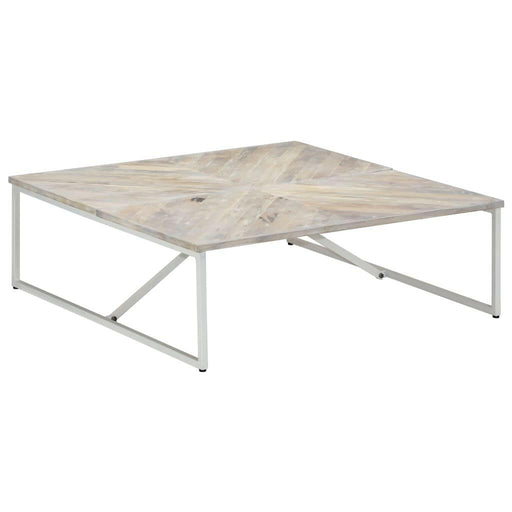 Salontafel 110X110X36 Cm Massief Acaciahout