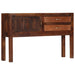 Dressoir 118X30X75 Cm Massief Mangohout