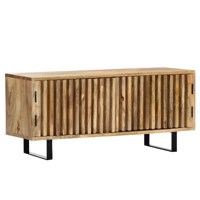 Tv-Meubel 90X30X40 Cm Massief Mangohout