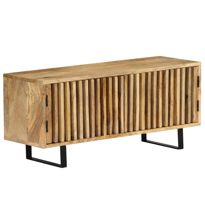 Tv-Meubel 90X30X40 Cm Massief Mangohout