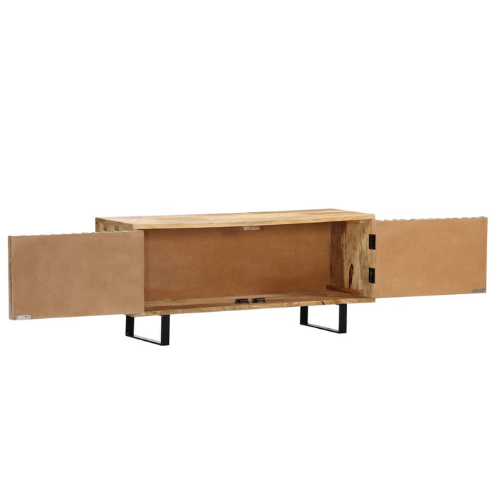 Tv-Meubel 90X30X40 Cm Massief Mangohout