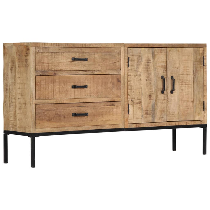 Dressoir 140X35X75 Cm Massief Mangohout