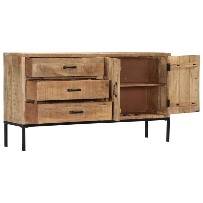 Dressoir 140X35X75 Cm Massief Mangohout