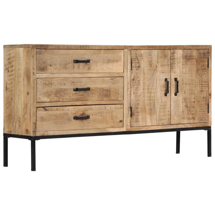 Dressoir 140X35X75 Cm Massief Mangohout