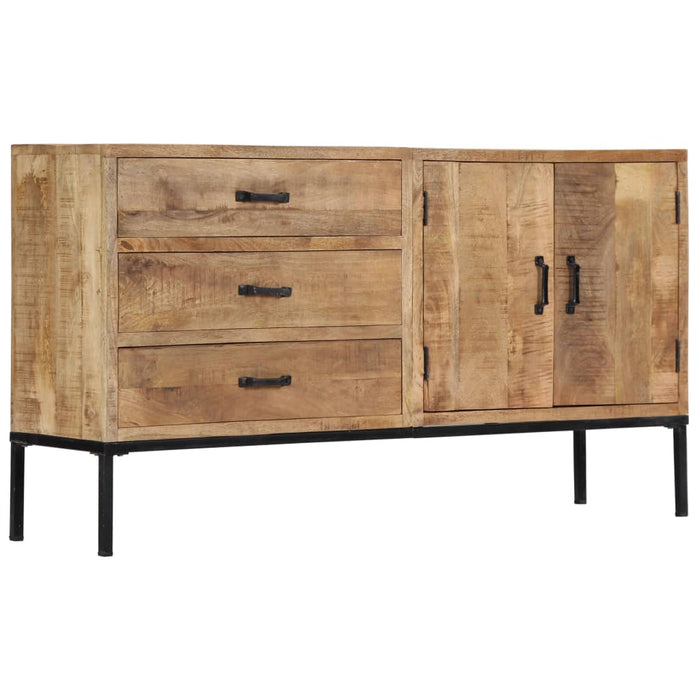 Dressoir 140X35X75 Cm Massief Mangohout