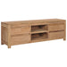 Tv-Meubel 115X30X40 Cm Massief Teakhout