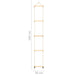 Touwladder 30X168 Cm Massief Hout En Pe Betongrijs