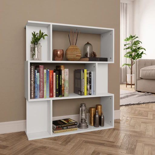 Boekenkast / Kamerscherm 80X24X96 Cm Bewerkt Hout