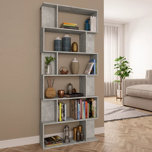 Boekenkast/Kamerscherm 80X24X192 Cm Bewerkt Hout Bruineiken