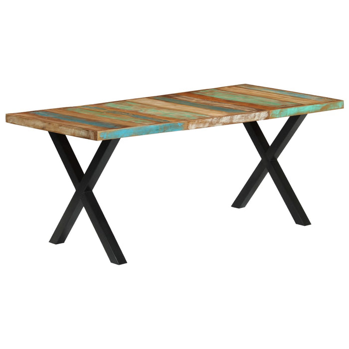 Eettafel 180X90X76 Cm Massief Gerecycled Hout