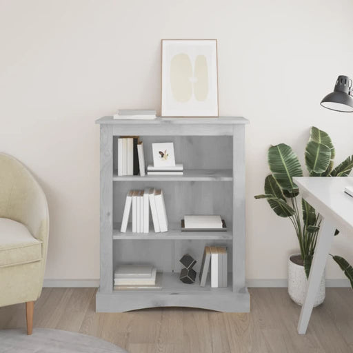 Boekenkast 3 Planken 81X29X Grenenhout Corona-Stijl