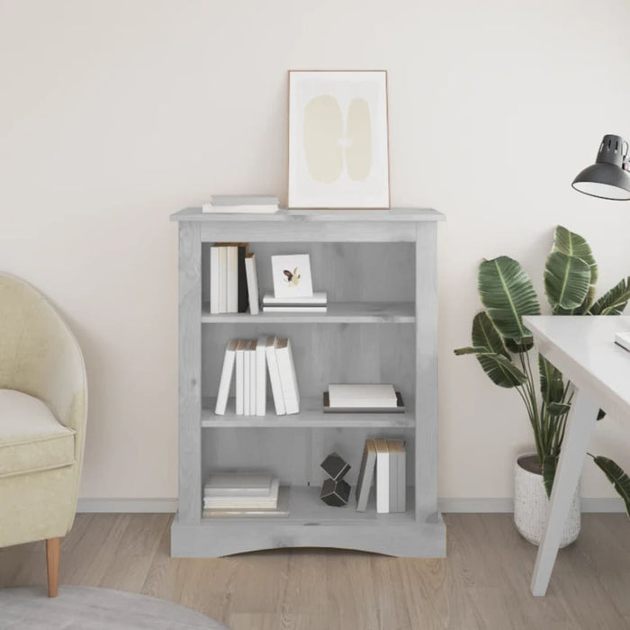 Boekenkast 3 Planken 81X29X Grenenhout Corona-Stijl