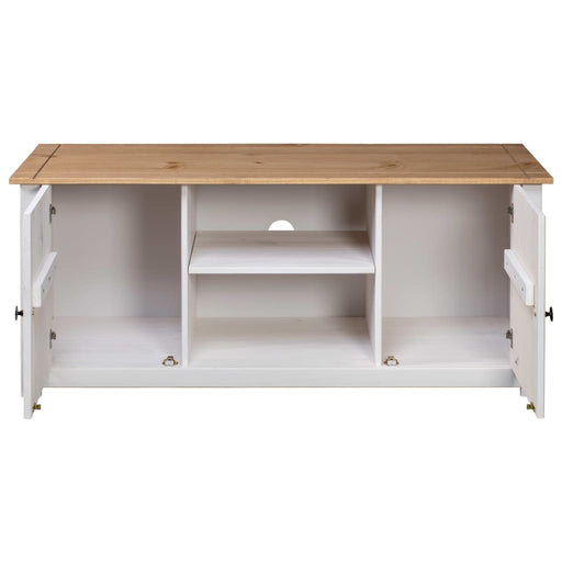 Tv-Kast Panama Range 20X40X50 Cm Massief Grenenhout