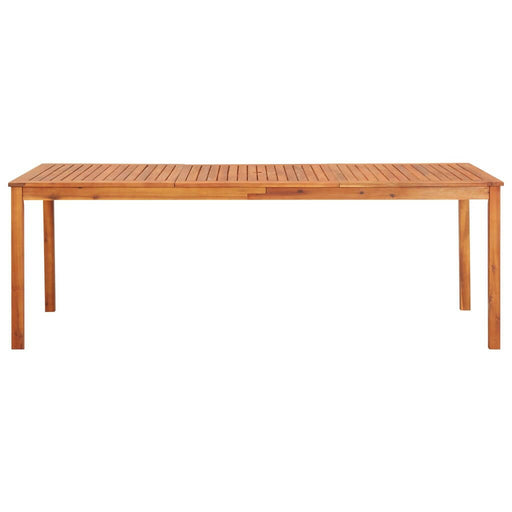 Tuintafel 215X90X74 Cm Massief Acaciahout