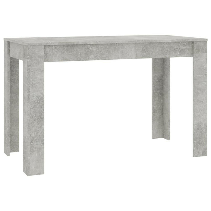 Eettafel 120X60X76 Cm Spaanplaat Betongrijs