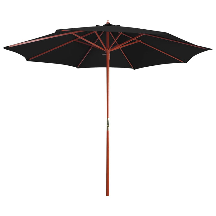 Parasol Met Houten Paal 300X258 Cm