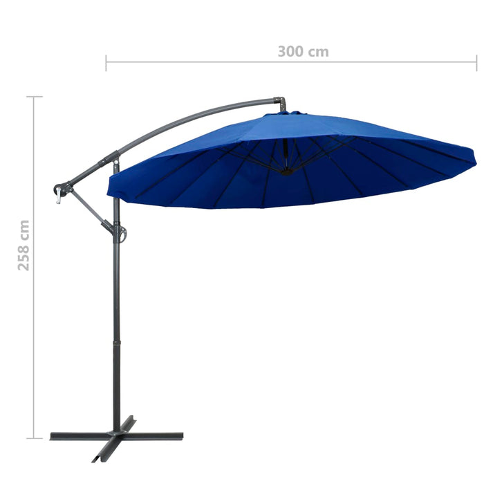 Zweefparasol Met Aluminium Paal 3 M