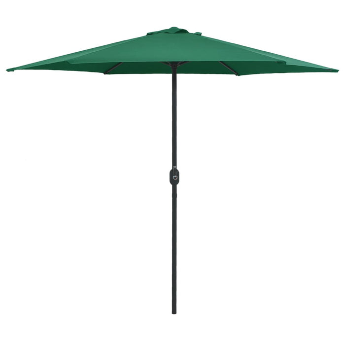 Parasol Met Aluminium Paal 270X246 Cm Terracottakleurig