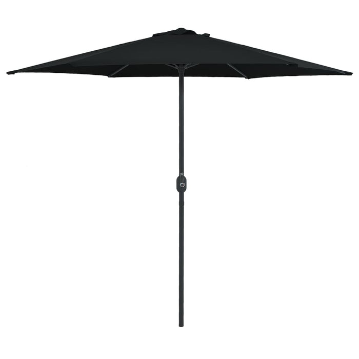 Parasol Met Aluminium Paal 270X246 Cm Terracottakleurig