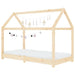 Kinderbedframe Massief Grenenhout 70X140 Cm