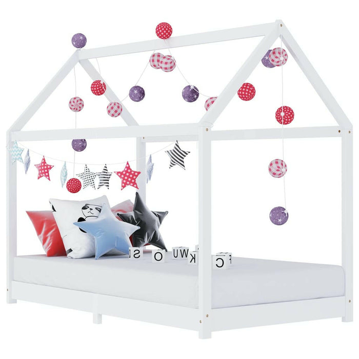 Kinderbedframe Massief Grenenhout 70X140 Cm