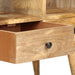 Tv-Meubel 110X36X50 Cm Massief Mangohout