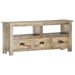 Tv-Meubel 110X30X50 Cm Massief Mangohout