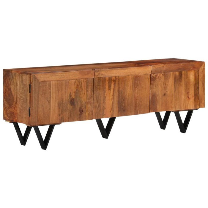 Tv-Meubel 140X30X46 Cm Massief Mangohout